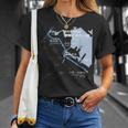 横浜みなとみらい日本鉄道 – お土産ルートマップ Tシャツ 彼女への贈り物
