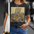 歌川広重作 宝船 七福神 Tシャツ 彼女への贈り物