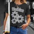 歯車機 Tシャツ 彼女への贈り物