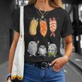洗濯 する 寿司 すし たまご サーモン えび Tシャツ 彼女への贈り物