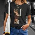 洗礼者聖ヨハネ。キリスト教の聖人 Tシャツ 彼女への贈り物