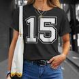 番号15 Tシャツ 彼女への贈り物