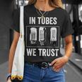 真空管 アンプ アンプ アナログ オーディオ 電子弁 ギター Tシャツ 彼女への贈り物