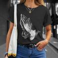 祈りの手 Tシャツ 彼女への贈り物