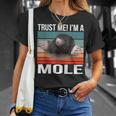 私はモグラ ハロウィン 動物 モグラ Tシャツ 彼女への贈り物
