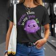 紫山芋はマイジャム 宇部熱狂者 Tシャツ 彼女への贈り物