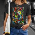 美術 絵画 名作アート ポスター メンズ レディース 面白い 服 Tシャツ 彼女への贈り物