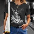 聖なる天使 シェムハメフォラッシュ ラファエル Tシャツ 彼女への贈り物