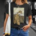 蛾は自分の反射を見つめます 蛾 昆虫 昆虫学 昆虫 Tシャツ 彼女への贈り物