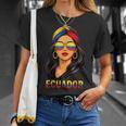 誇り高きエクアドル エクアドル Tシャツ 彼女への贈り物