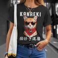還暦 60歳 猫好き Kanreki 猫 還暦祝い 誕生日 Tシャツ 彼女への贈り物