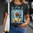 面白いtシャツ パグ 犬 サメ なぐさめ イヌ メンズ 犬好き グッズ かわいい おもしろ 面白い 服 ネタ Tシャツ 彼女への贈り物