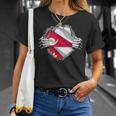 面白いネパール国旗の国 アジア Tシャツ 彼女への贈り物