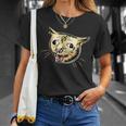 面白い咳き猫のミーム Tシャツ 彼女への贈り物