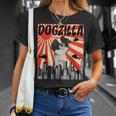 面白い犬 狆 Tシャツ 彼女への贈り物
