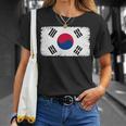 韓国軍 裏面 韓国国旗 Tシャツ 彼女への贈り物