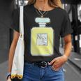 香水 ビン 瓶 No5 パフューム 現代アート おしゃれ かわいい デザイン Tシャツ 彼女への贈り物