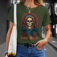 Santa Muerte Latina Gangster Gangsta Cholo Chola Camiseta unisex Regalos para ella