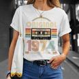 52 歳の誕生日プレゼント男性 1974 年 レトロ ビンテージ テープ Tシャツ 彼女への贈り物