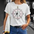 Bagua Zhang Yin Yangtai Chi Qi Gong 瞑想カン&リ Tシャツ 彼女への贈り物
