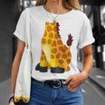 Camisa De Jirafa Para Adultos Niños Hombres Es Disfraz De Jirafa Camiseta unisex Regalos para ella