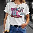 I Closed My Book To Be Here Fall Pumpkin T-Shirt Gifts for Her