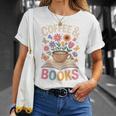 Coffee & Books Lover Wildflowers Boho Aesthetic Premium Tri-Blend T-Shirt Gifts for Her Coffee & Books Lover Wildflowers Boho Aesthetic Premium Tri-Blend T-Shirt Gifts for Her