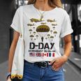 Homenaje A Loseteranos De Paracaidistas De Normandía Del 82 Aniversario Del Día D Camiseta unisex Regalos para ella