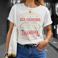 If Momays No Ask Grandma Familyassy Quote Tシャツ 彼女への贈り物