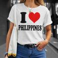 I Love Philippines フィリピン Tシャツ 彼女への贈り物