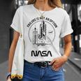 Nasa の失敗は許されない スペース シャトル Tシャツ 彼女への贈り物