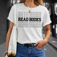 Read Books Cool Book Lover Reading Retro Vintage T-Shirt Gifts for Her