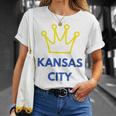 Royal Kc ファンカンザスシティクラウン Tシャツ 彼女への贈り物