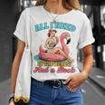 Summer Reading Book Lover All Need Is The Beach & A Book Premium Tri-Blend T-Shirt Gifts for Her
