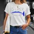 Super Tuna Tuna Fish Tシャツ 彼女への贈り物