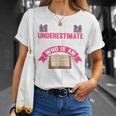 Never Underestimate An Old Woman Author Write Book T-Shirt Gifts for Her