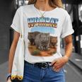 Wombat ヴィンテージ 70年代 90年代 レトロ ウォンバット 動物愛好家 ウォンバット Tシャツ 彼女への贈り物