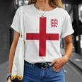 イングランドサッカージャージ。 Tシャツ 彼女への贈り物