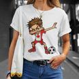 カナダ代表サッカー Canadaoccer Jersey カナダ国旗 Tシャツ 彼女への贈り物