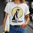 ケープペンギン African Penguin Tシャツ 彼女への贈り物