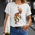 ココペリネイティブアメリカンtシャツ スモールプリント Tシャツ 彼女への贈り物