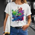 ザ・スーパーマリオギャラクシー・ムービー Wahootar Ride Tシャツ 彼女への贈り物