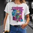 ザ・スーパーマリオギャラクシー・ムービーtarfox Fox Mccloud Action Tシャツ 彼女への贈り物