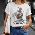 ストリートファイター リュウ ポートレート 火の玉 壮大な対決 ゲーマー Tシャツ 彼女への贈り物