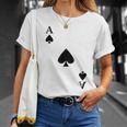 スペード、エース、カーニバル、コスチューム、ポーカー、カードプレイヤー。Poker Card Tシャツ 彼女への贈り物