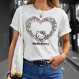 ハローキティ Usデザイン ハート 長袖tシャツ Tシャツ 彼女への贈り物