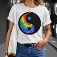 ヒッピータイダイ 陰陽 Tシャツ 彼女への贈り物