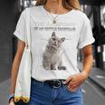 ブリティッシュショートヘアの猫t Tシャツ 彼女への贈り物