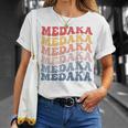 メダカ グルーヴィーレトロフィッシュ Tシャツ 彼女への贈り物