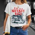 モンキーバイクバイク Tシャツ 彼女への贈り物